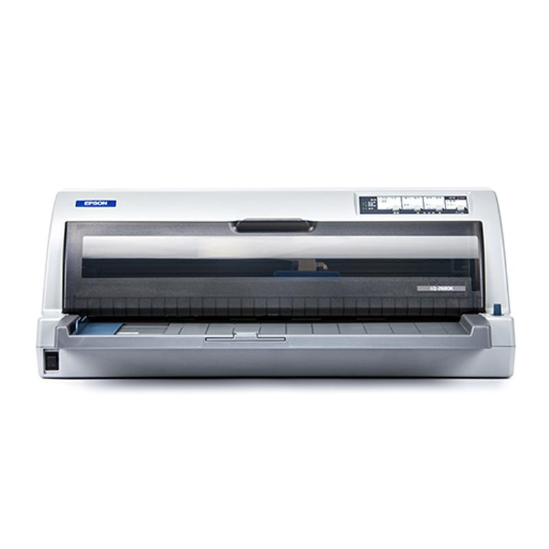 愛普生（EPSON）LQ-2680K 24針136列 A3幅面 平推針式打印機 1+6聯(lián)復寫 不支持網(wǎng)絡打印功能 248字符/秒 適用色帶:色帶架S015510，色帶芯S010079 一年保修