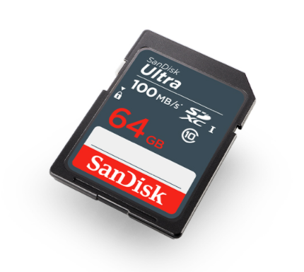 閃迪（SanDisk）64GB SD存儲卡 至尊高速版 讀速100MB/s 耐冷耐熱 防水抗沖擊